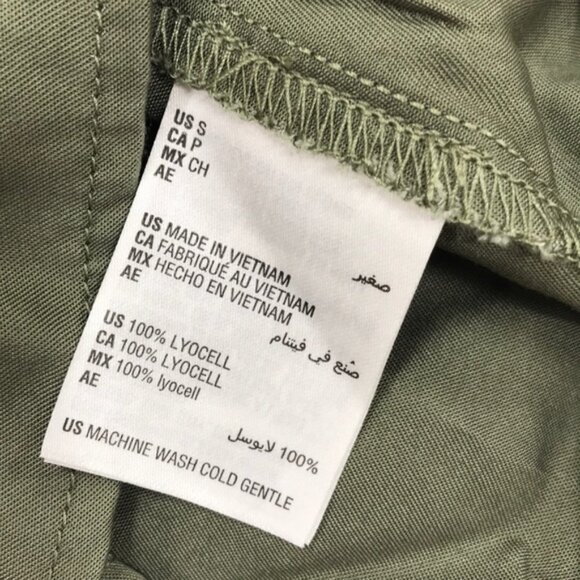 Style & Co Solid Utility Shirtdress - Picture 6 of 6